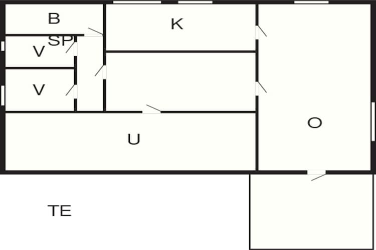 4 Personen Ferienhaus in Bottnaryd-By Traum-Grundriss