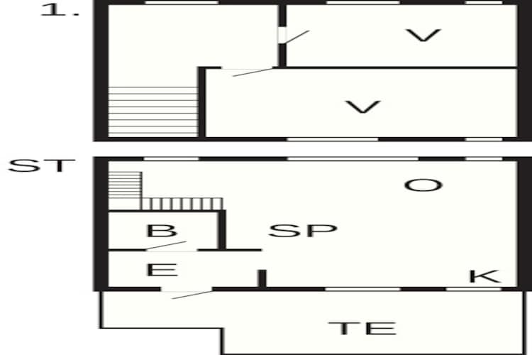 Maison de vacances pour 4 a Rudkøbing-By Traum-Plan