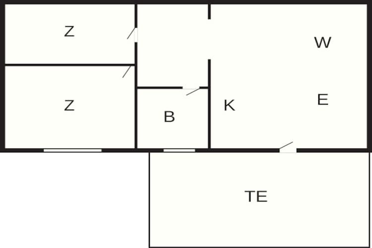 4 persoons vakantie huis in HORN-By Traum-Plattegrond