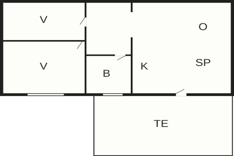 4 persoons vakantie huis in HORN-By Traum-Plattegrond