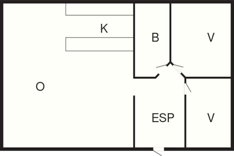 4 persoons vakantie huis in Toftlund-By Traum-Plattegrond