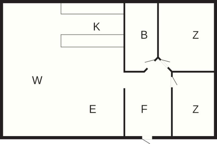 4 persoons vakantie huis in Toftlund-By Traum-Plattegrond