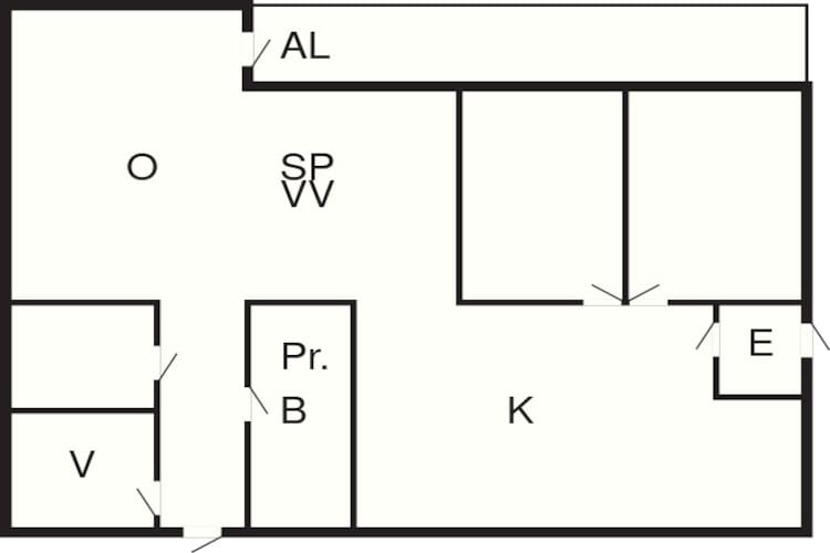 5 Personen Ferienhaus in GUSTAVSFORS-By Traum-Grundriss