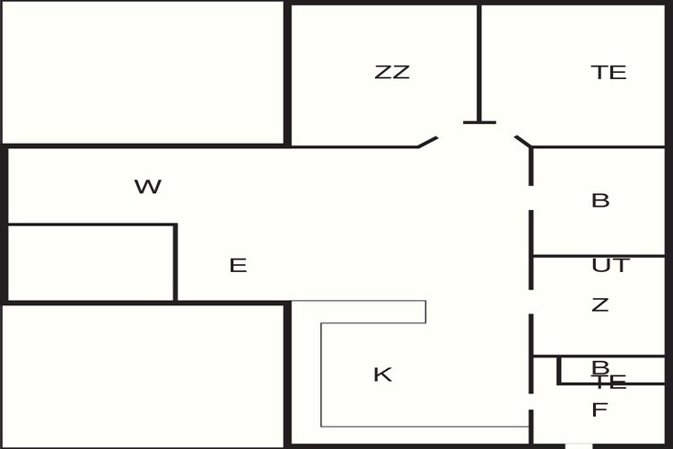 7 persoons vakantie huis in Toftlund-By Traum-Plattegrond