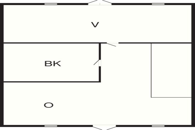 Centrale oase in Lokken -- By Traum Ferienwohnungen-Plattegrond
