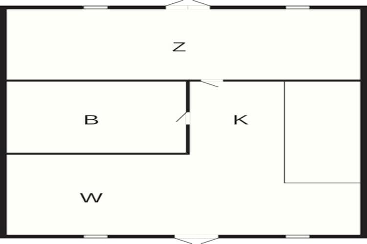Centrale oase in Lokken -- By Traum Ferienwohnungen - Plattegrond