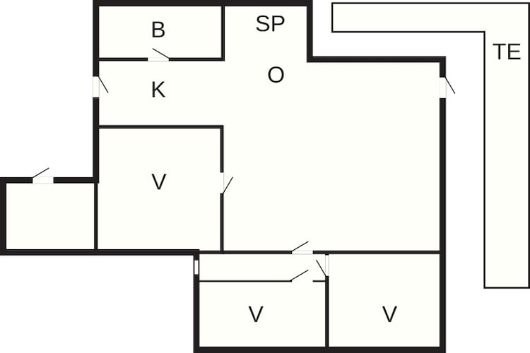 5 persoons vakantie huis in Gilleleje-By Traum-Plattegrond