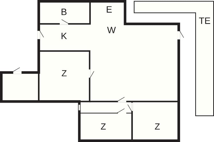5 persoons vakantie huis in Gilleleje-By Traum-Plattegrond