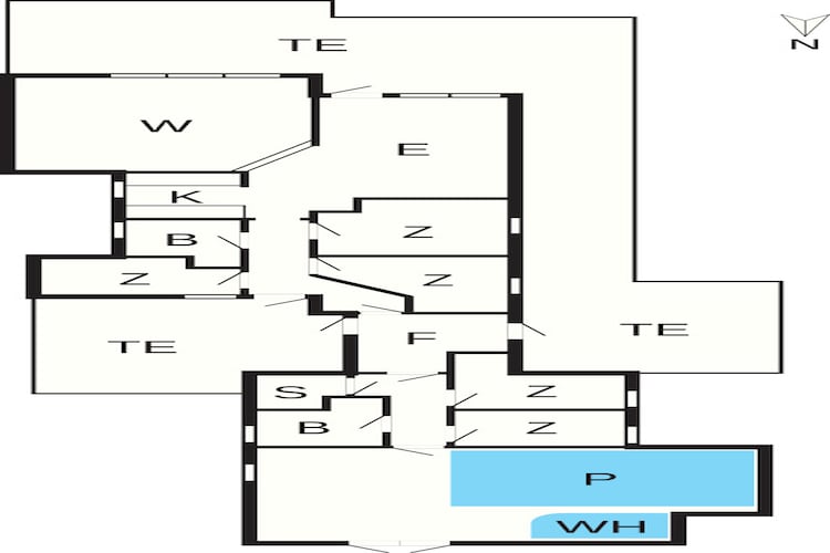 Betoverend Noords Toevluchtsoord -- By Traum Ferienwohnungen-Plattegrond