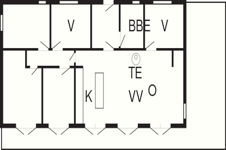 Zeezaligheid in Nysted -- By Traum Ferienwohnungen-Plattegrond