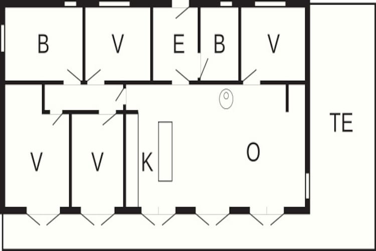 Zeezaligheid in Nysted -- By Traum Ferienwohnungen-Plattegrond