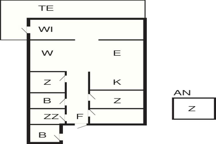 10 persoons vakantie huis in Fårevejle-By Traum-Plattegrond