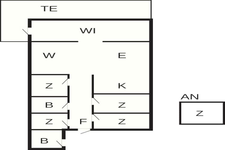 10 persoons vakantie huis in Fårevejle-By Traum-Plattegrond