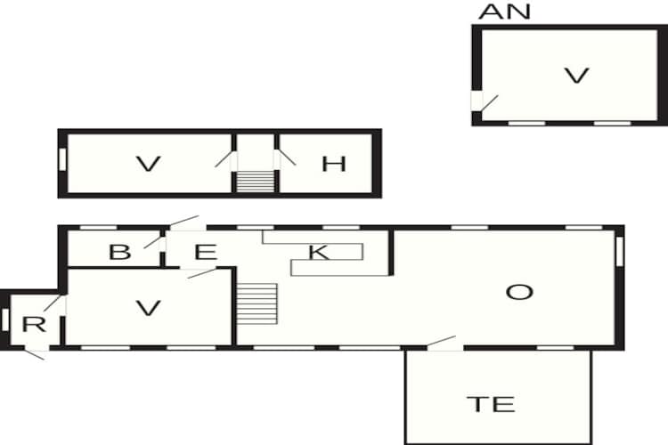 6 persoons vakantie huis in Løkken-By Traum-Plattegrond