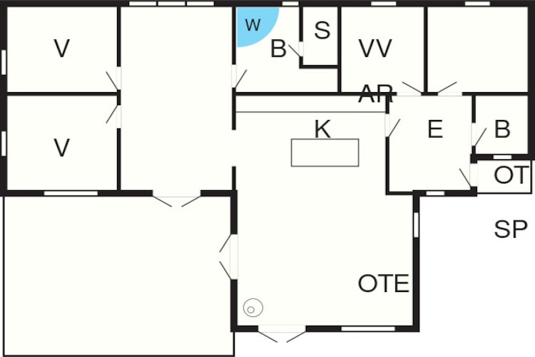 8 persoons vakantie huis in Dannemare-By Traum-Plattegrond