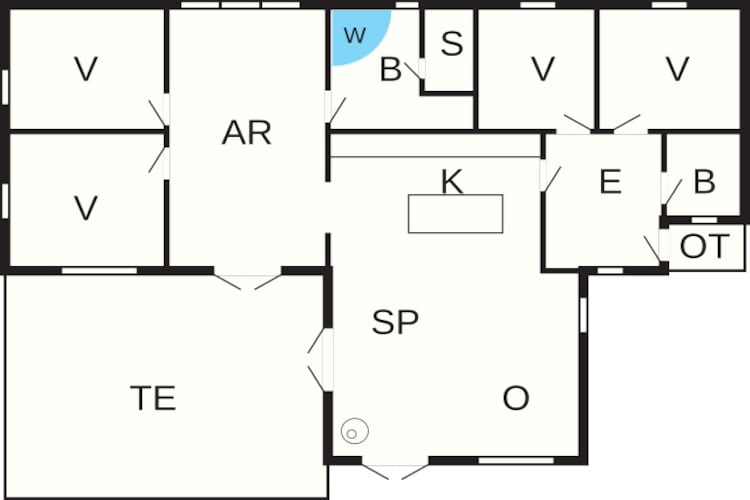 8 persoons vakantie huis in Dannemare-By Traum-Plattegrond