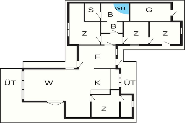 8 persoons vakantie huis in Løkken-By Traum-Plattegrond