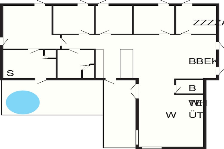 14 Personen Ferienhaus in Væggerløse-By Traum - Grundriss