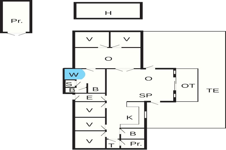Rustig toevluchtsoord bij strand -- By Traum Ferienwohnungen-Plattegrond