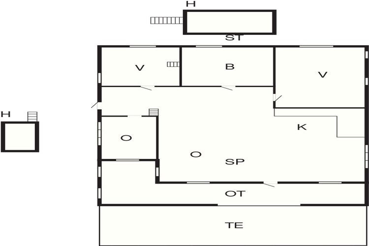 7 persoons vakantie huis in Løgstør-By Traum-Plattegrond