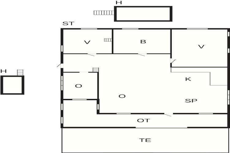 7 persoons vakantie huis in Løgstør-By Traum-Plattegrond