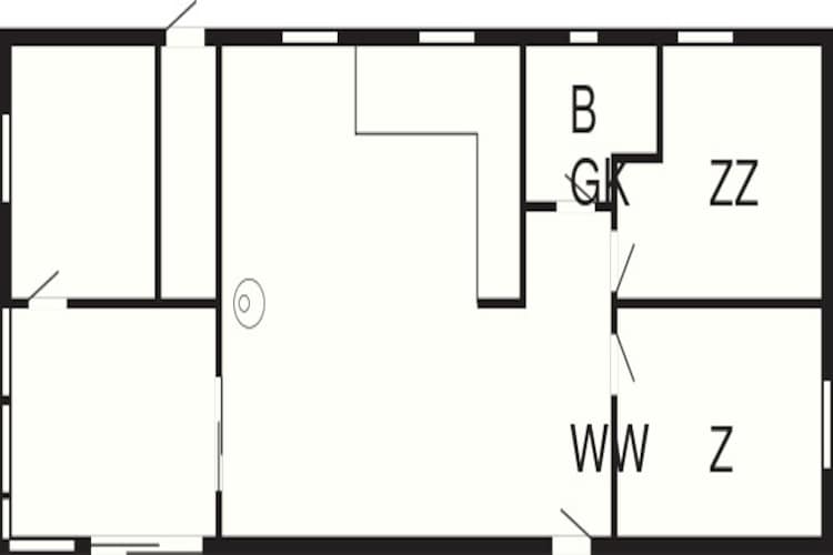 6 persoons vakantie huis in Pandrup-By Traum-Plattegrond