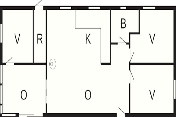 6 persoons vakantie huis in Pandrup-By Traum-Plattegrond