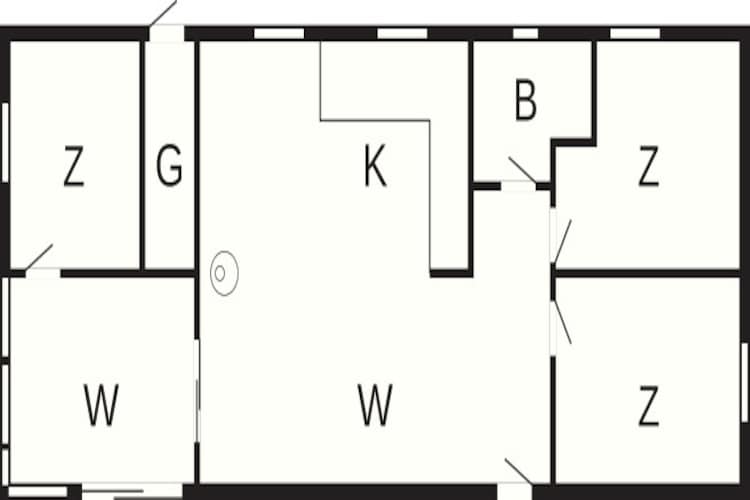 6 persoons vakantie huis in Pandrup-By Traum-Plattegrond