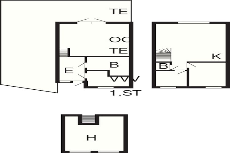 8 person holiday home in Bud-By Traum-Floor plan