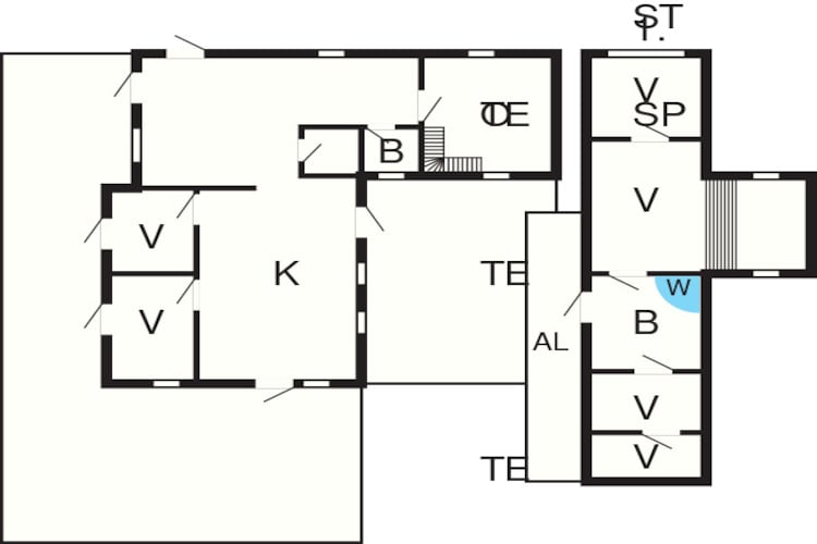 14 persoons vakantie huis in Havndal-By Traum-Plattegrond