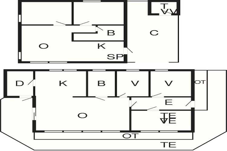 10 person holiday home in Kalvåg-By Traum-Floor plan