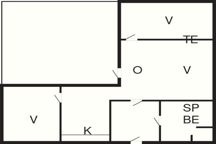 4-6 pers.Hus-Plattegrond