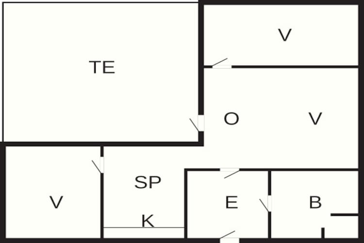 4-6 pers.Hus - Plan