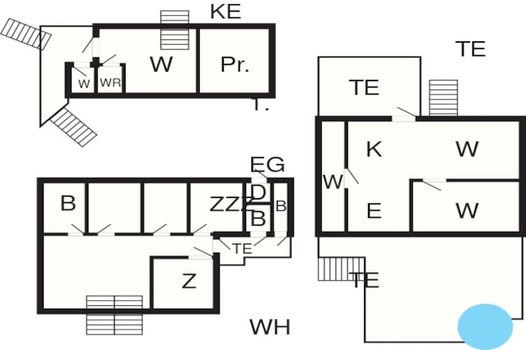 8 person holiday home in Søndeled-By Traum-Floor plan