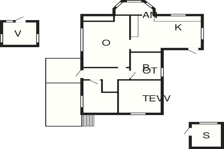 Maison de vacances pour 7 a LJUNGSKILE-By Traum-Plan d'étage