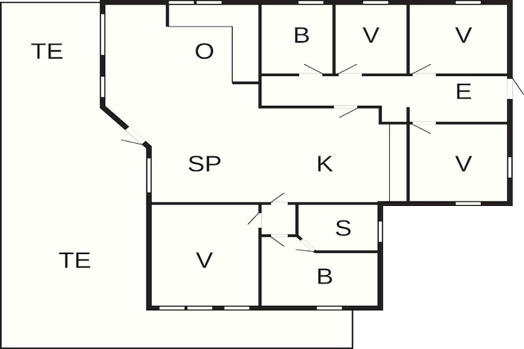 8 persoons vakantie huis in Rørvig-By Traum-Plattegrond