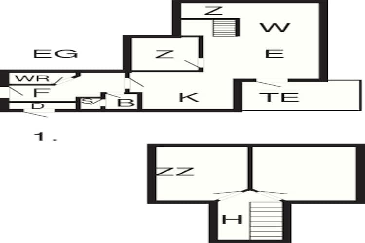 Maison de vacances pour 10 a Svingvoll-By Traum - Plan