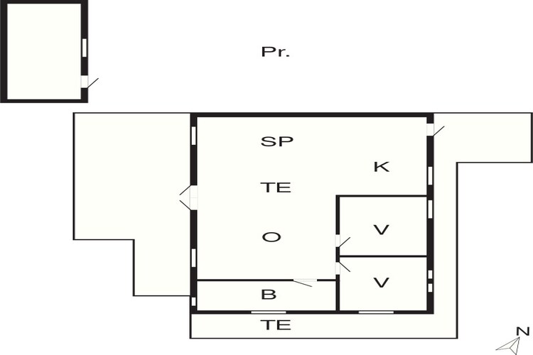 4 persoons vakantie huis in Vinderup-By Traum-Plattegrond