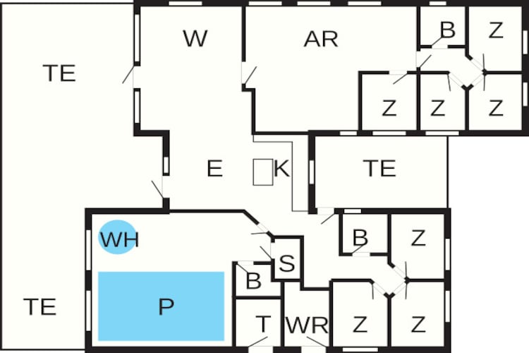 Luxe strandhuis met spa -- By Traum Ferienwohnungen-Plattegrond