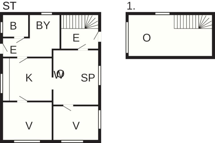 6 person holiday home in Karby-By Traum-Floor plan