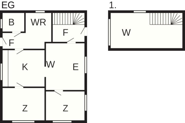 6 person holiday home in Karby-By Traum-Floor plan