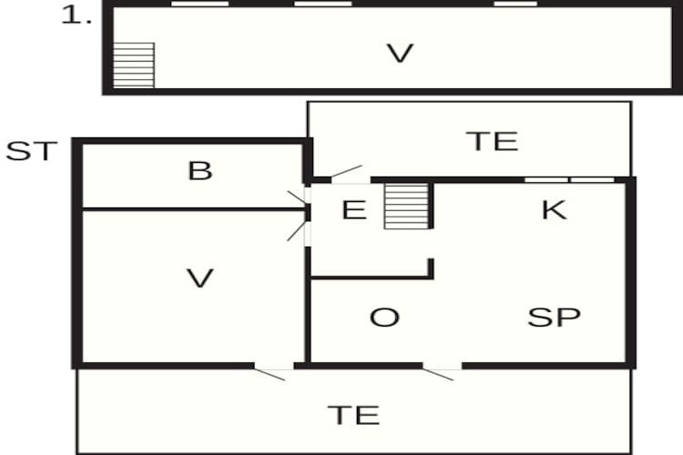 4 persoons vakantie huis in Væggerløse-By Traum-Plattegrond
