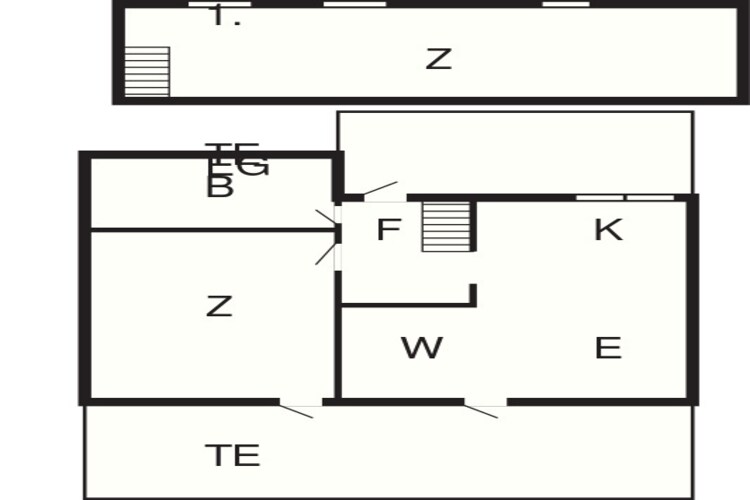 4 persoons vakantie huis in Væggerløse-By Traum - Plattegrond