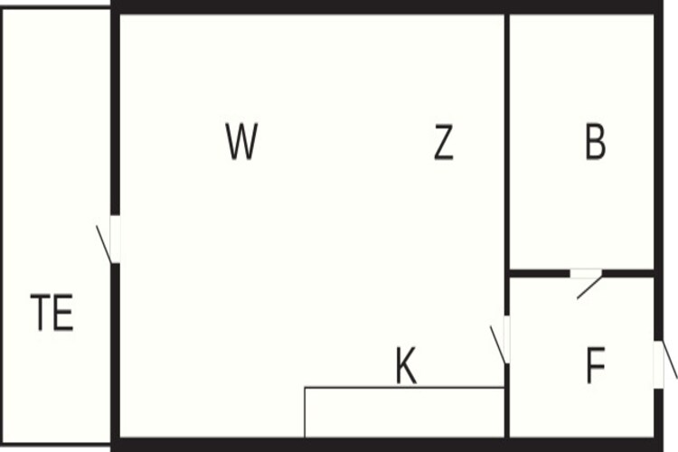 2 pers.Lejl.-Plattegrond