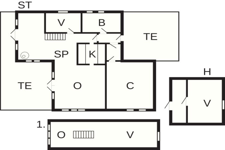 6 persoons vakantie huis in Hjørring-By Traum-Plattegrond