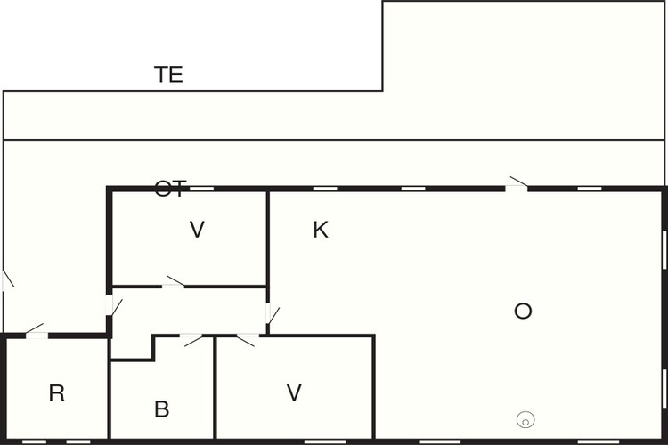 4 persoons vakantie huis in Nykøbing Sj-By Traum-Plattegrond