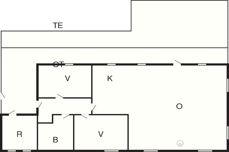 4 persoons vakantie huis in Nykøbing Sj-By Traum - Plattegrond