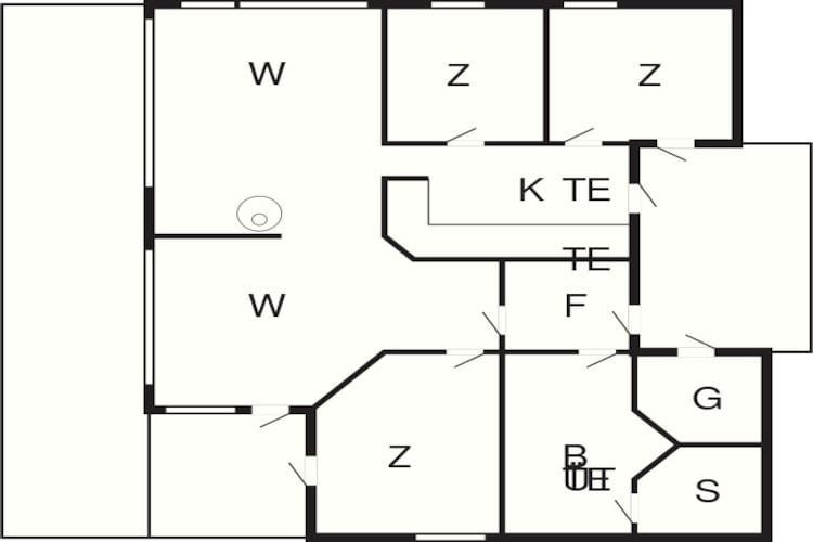 7 persoons vakantie huis in Løgstør-By Traum-Plattegrond