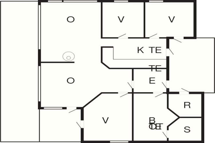 7 persoons vakantie huis in Løgstør-By Traum - Plattegrond
