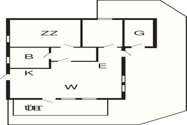 4 persoons vakantie huis in Aakirkeby-By Traum-Plattegrond